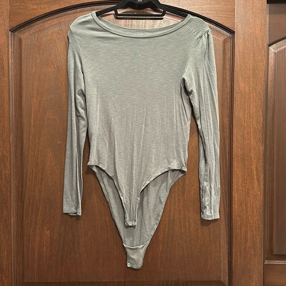 Aerie Olive Green Bodysuit